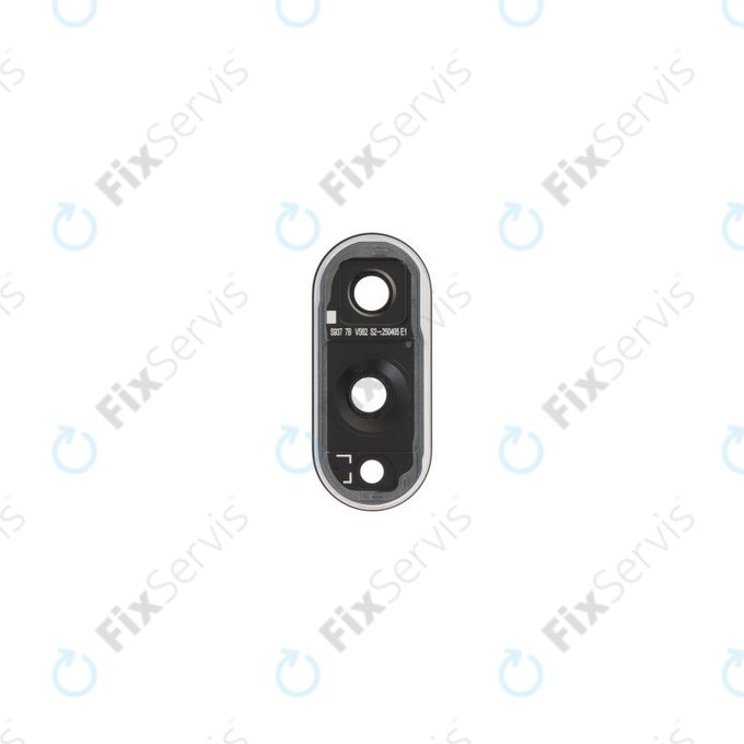 Samsung Galaxy S25 Edge - Sklíčko Zadnej Kamery + Rám (Titanium Silver)