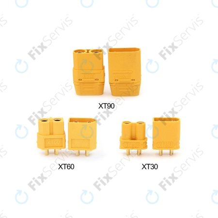 Amass - Batériové Konektory (XT30U + XT60 + XT90)