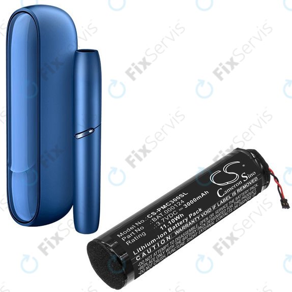 Batéria pre Iqos 3.0 Charge box, 3000mAh, Li-Ion, 3.7V, BAT.000124, HQ