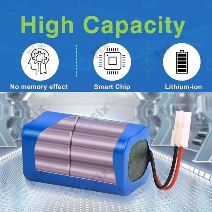 Xiaomi Essential (Mijia G1), Flyco FC-series, myVacBot SN500, Panasonic MC-series, Phicomm X3, Puppy R-series - Batéria Li-026418 Li-Ion 14.8V 2600mAh HQ