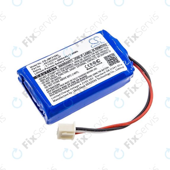 Batéria pre JBL Flip 2 (2013), 2000mAh, Li-Pol, 3.7V, AEC653055-2P, HQ