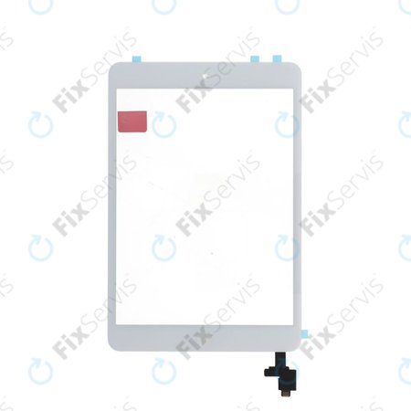 Apple iPad Mini, Mini 2 - Dotykové Sklo (White)