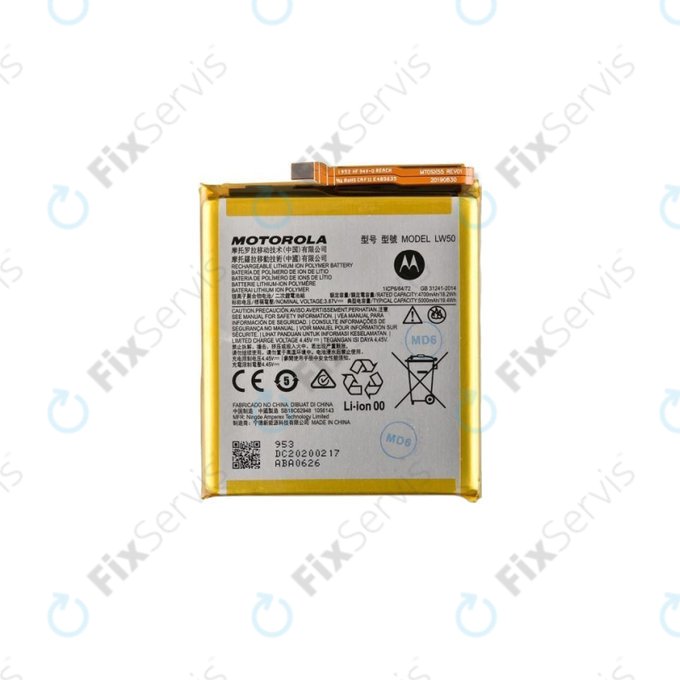 Motorola Edge Plus - Batéria LW50 5000mAh - SB18C62948 Genuine Service Pack