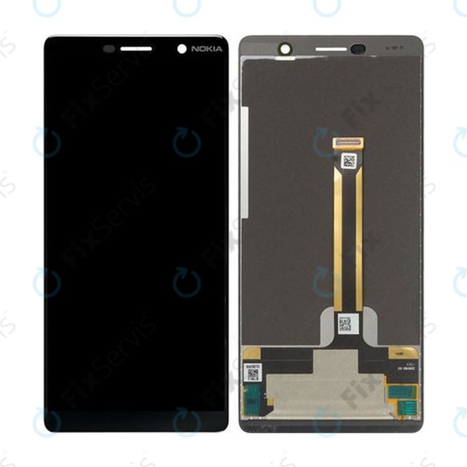 Nokia 7 Plus - LCD + Dotykové Sklo - 20B2N0W0001 Genuine Service Pack