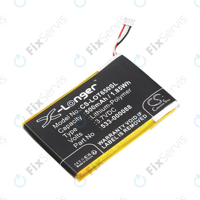 Batéria pre Logitech Mx Master, 500mAh, Li-Pol, 3.7V, 533-000088, HB303450, HQ