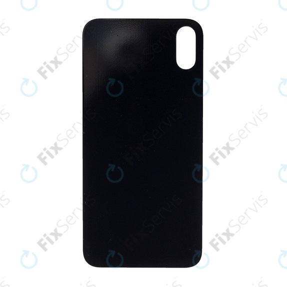 Apple iPhone X - Sklo Zadného Housingu (Silver)