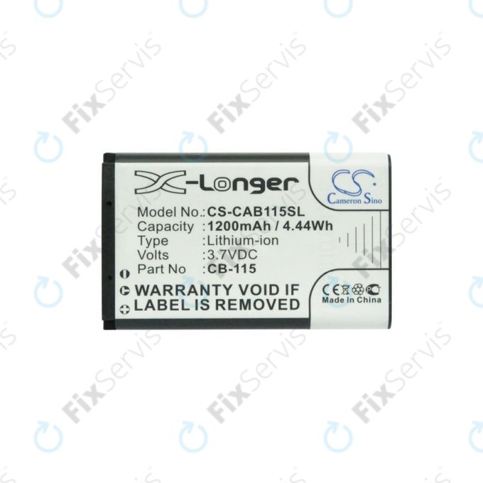Batéria pre CAT B100, 1200mAh, Li-Ion, 3.7V, CB-115, HQ