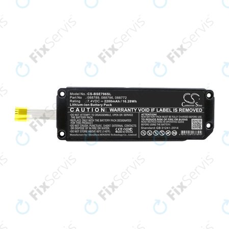 Batéria pre Bose Soundlink Mini 2, 2200mAh, Li-Ion, 7.4V, 088789, HQ