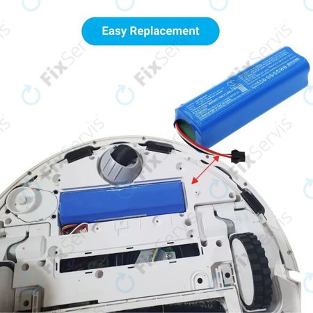 Xiaomi Roidmi EVE Plus, Viomi, Lydsto, Proscenic, Tefal - Batéria NR18650 M26-4S2P, SUN-INTE-181, H18650CH-4S2P Li-Ion 14.4V 6700mAh HQ