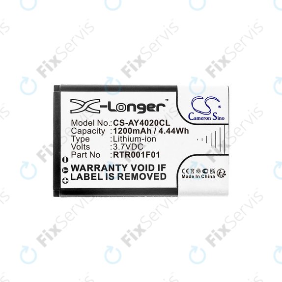 Batéria pre Alcatel 8232, 1200mAh, Li-Ion, 3.7V, RTR001F01, HQ