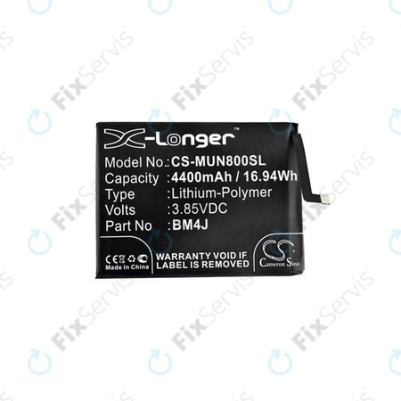 Xiaomi Redmi Note 8 Pro - Batéria BM4J 4400mAh HQ