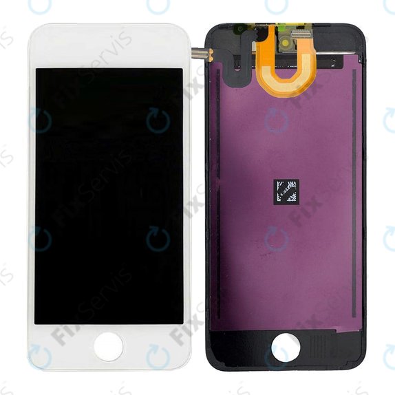 Apple iPod Touch (5th Gen, 6th Gen, 7th Gen) - LCD Displej + Dotykové Sklo + Rám (White) TFT