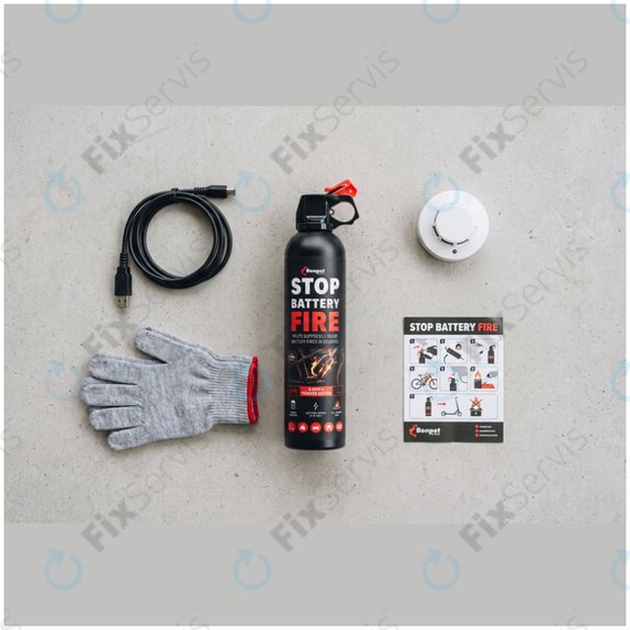 Bonpet Hasiaci sprej na lítiové batérie, 500ml, E-Bike & Scooter Edition