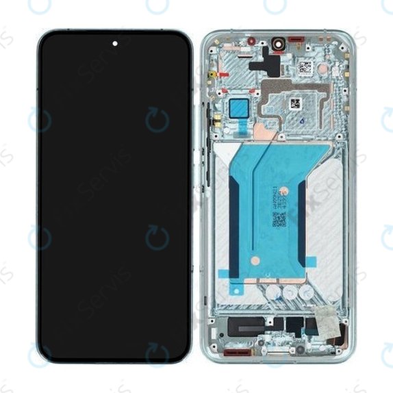 Xiaomi 14 23127PN0CC - LCD Displej + Dotykové Sklo + Rám (Jade Green) - 56000600N300 Genuine Service Pack