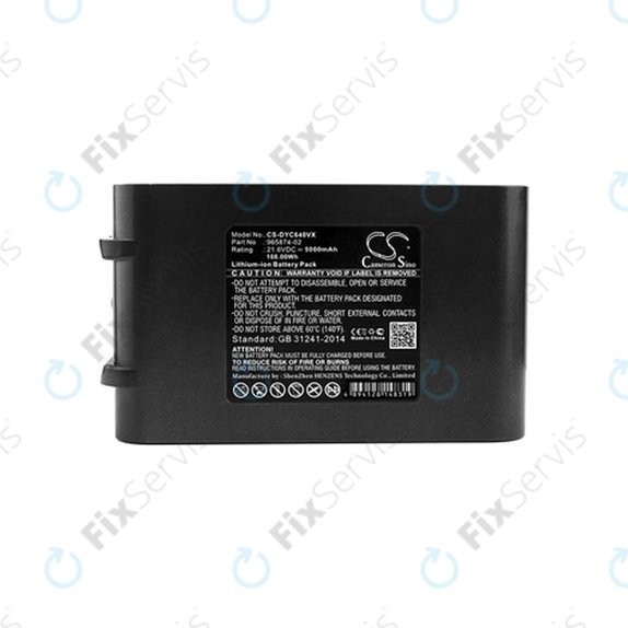 Dyson DC-series, V6 - Batéria 965874-02 Li-Ion 21.6V 5000mAh HQ
