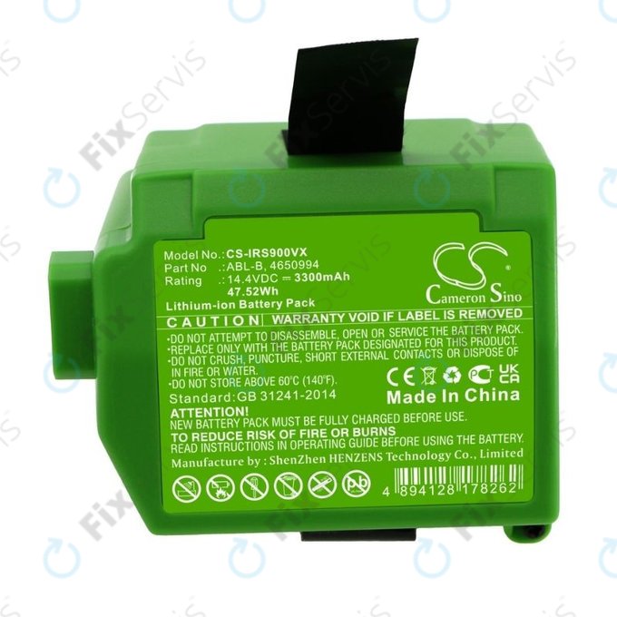 iRobot Roomba S9,S9+ - Batéria ABL-B, 4650994 Li-Ion 14.4V 3300mAh HQ