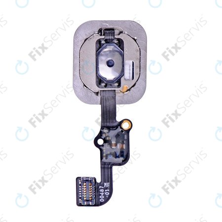 Apple iPhone 6S, 6S Plus - Tlačidlo Domov + Flex Kábel (Rose Gold)