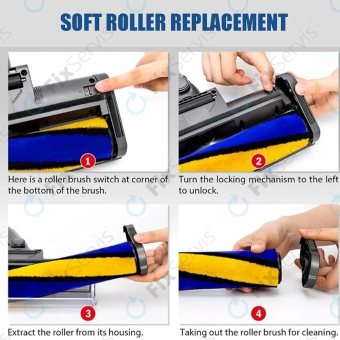 Dyson V12 - Podlahová Hubica s LED Zeleným Svetlom