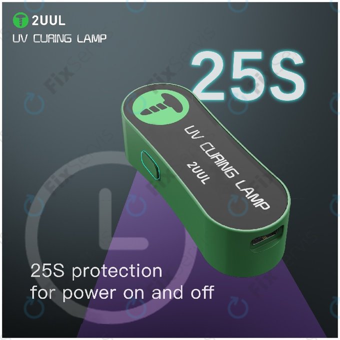 Mini UV vytvrdzovacia lampa, 2UUL SC08