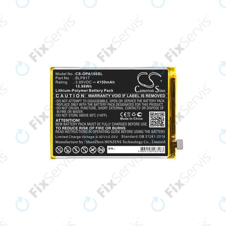 Oppo A15 CPH2185 - Batéria BLP817 4150mAh HQ