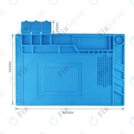 ESD Antistatická Teplovzdorná Silikónová Podložka - 45 x 30cm