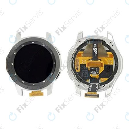 Samsung Galaxy Watch 46mm R800 - LCD Displej + Dotykové Sklo + Rám (Black) - GH97-22504A Genuine Service Pack