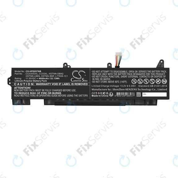 Batéria pre HP ZBook Firefly 15 G7, G8, EliteBook 855 G7, G8, 850 G7, G8, 4600mAh, Li-Pol, 11.55V, CC03053XL, HQ