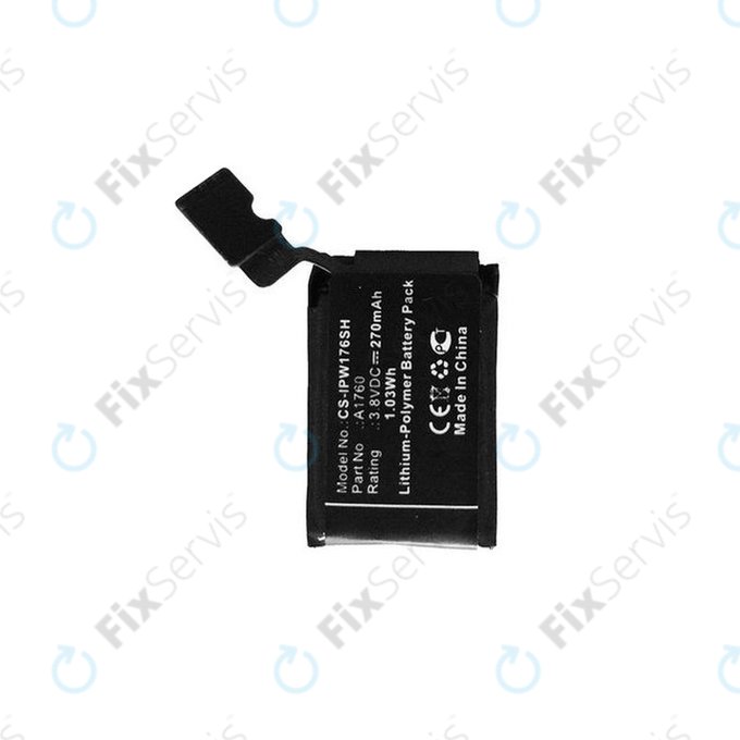Apple Watch 2 38mm - Batéria A1760 270mAh HQ