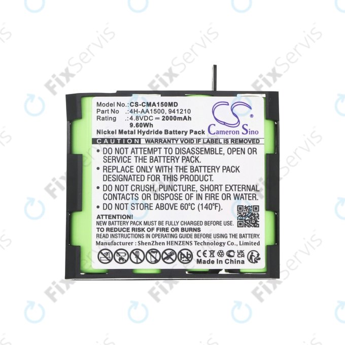 Batéria pre Compex MI-Fitness, 2000mAh, Ni-MH, 4.8V, 941213, HQ