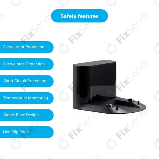 Xiaomi Roborock S5, S5 Max, S6 Pure, S6 MaxV, S7, S7 MaxV, S8, Q7, Q7 Max - Nabíjací Dok (Čierny)