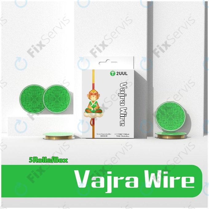 2UUL - Vajra Wire - Drôt na Separovanie LCD Displejov (0.035mm x 100m) - 5ks