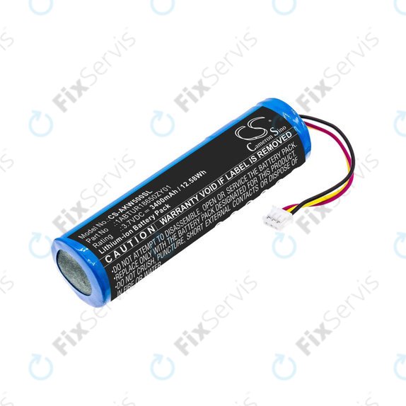 Batéria pre Akai 5000 Solo, Ewi 5000, 3400mAh, Li-Ion, 3.7V, 1ABTUR18650ZY01, HQ