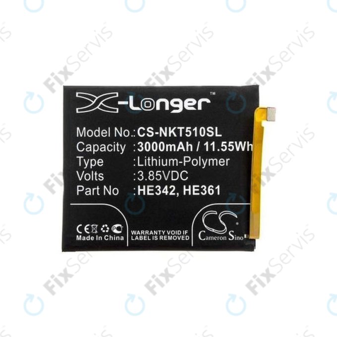 Nokia 5.1 Plus - Batéria HE342 3000mAh HQ