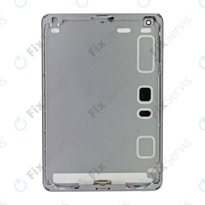 Apple iPad Mini 2 - Zadný Housing WiFi Verzia (Space Gray)