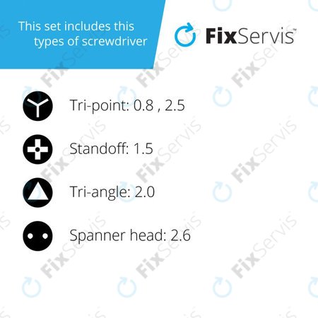 Jakemy JM-8168 - Sada Servisného Náradia pre Servis Elektroniky 24v1