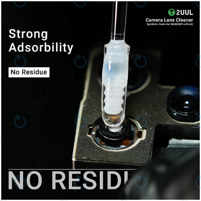 Čistiace gélové tyčinky na šošovky kamier, 2UUL CL21, 48ks/balenie