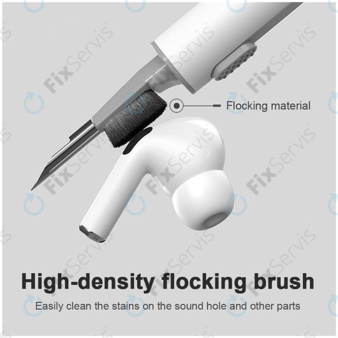 Čistiace Pero na Čistenie Telefónov a Slúchadiel (Biela)