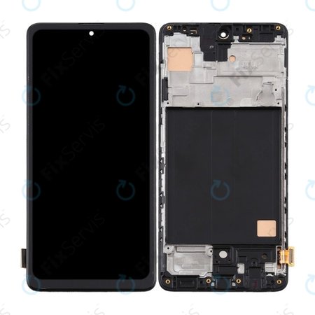 Samsung Galaxy A51 A515F - LCD Displej + Dotykové Sklo + Rám OLED