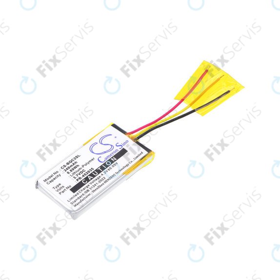 Batéria pre Bose QC20, 240mAh, Li-Pol, 3.7V, PR-452035, HQ