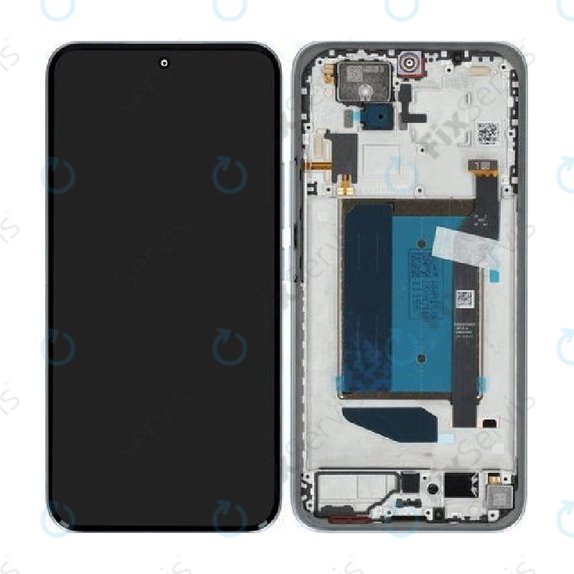 Displej pre Xiaomi Redmi Note 15 Pro+ 5G, Glacier Blue, Dotykové sklo s rámom, 5600240P16U00, Genuine Service Pack