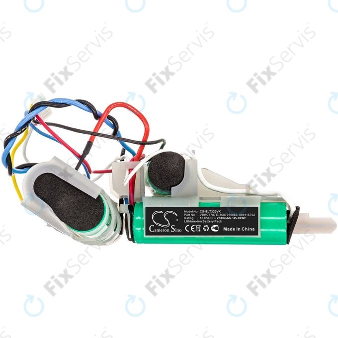 AEG Electrolux Ergorapido-series, CX-7-series, QX8-series - Batéria 8087979053, 809115702, VBHC7787E Li-Ion 18.0V 2500mAh HQ