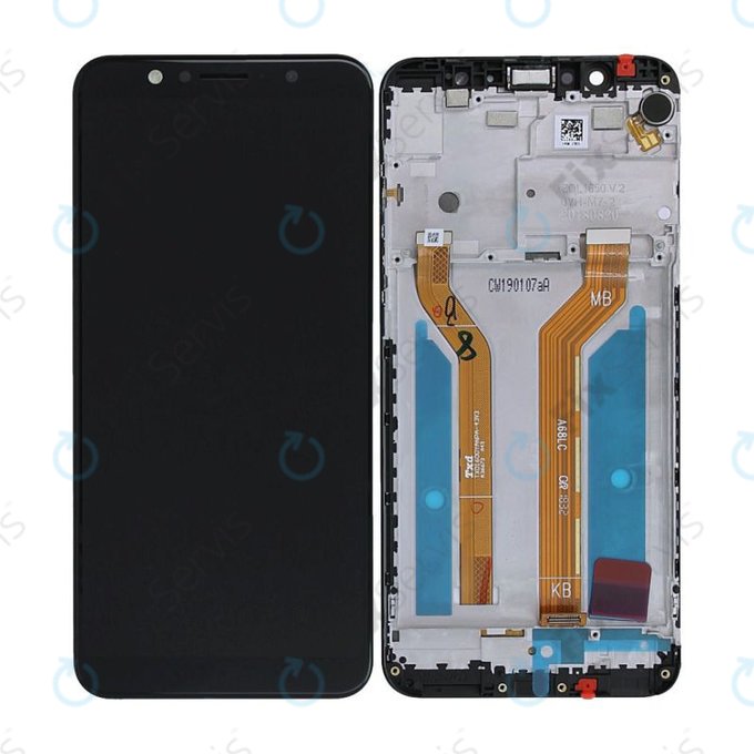 Asus Zenfone Max Pro ZB602KL (X00TD) - LCD Displej + Dotykové Sklo + Rám - 90AX00T1-R20010 Genuine Service Pack