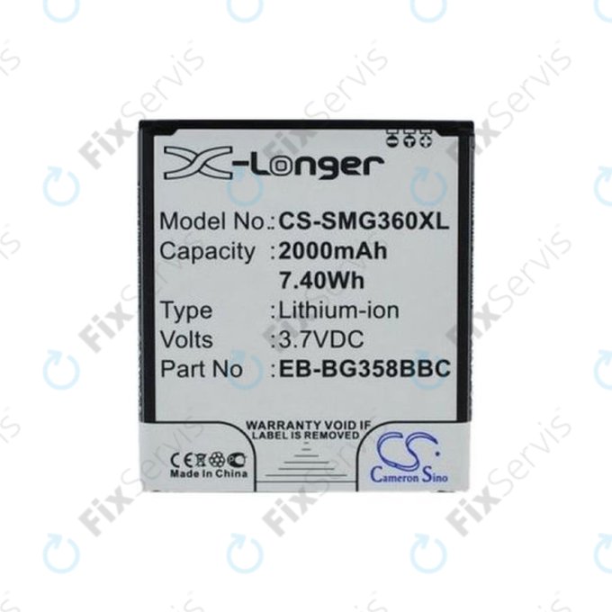 Samsung Galaxy Core Lite - Batéria EB-BG358BBC, EB-BG358BBE 2000mAh HQ