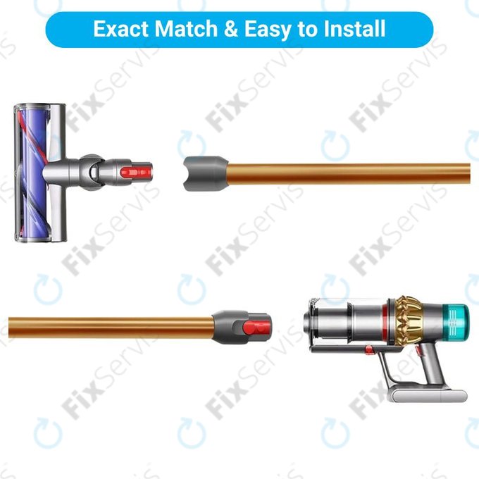 Dyson V12 - Sacia Tyč (Oranžová)