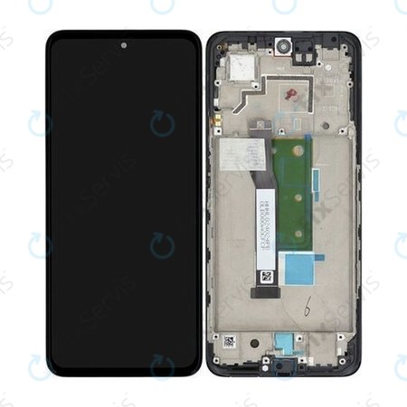 Xiaomi Poco X4 GT 22041216G - LCD Displej + Dotykové Sklo + Rám (Black) - 5600010L1600 Genuine Service Pack