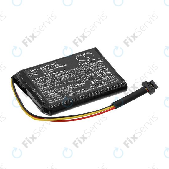 Batéria pre TomTom One 140, Go 500, 950mAh, Li-Ion, 3.7V, P2, HQ