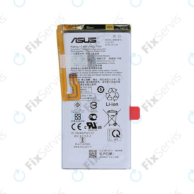 Asus ROG Phone 3 ZS661KS - Batéria C11P1903 5800mAh - 0B200-03720100 Genuine Service Pack