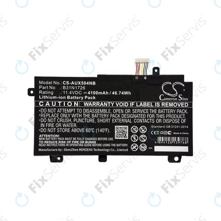 Batéria pre Asus TUF 504, 505, 554, 656, FX504, Tuf Gaming A15, 4100mAh, Li-Ion, 11.4V, B31N1726, HQ
