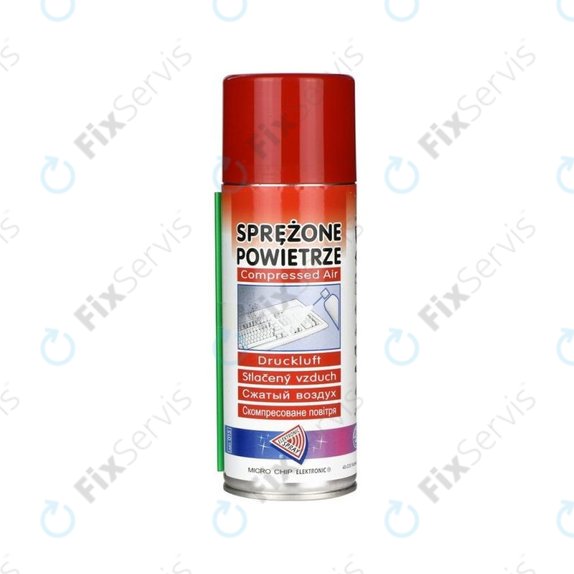 Micro Chip Electronic - Stlačený Vzduch na Čistenie Elektroniky - 400ml