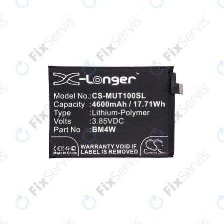 Xiaomi Mi 10T Lite 5G, Redmi Note 9 Pro 5G - Batéria BM4W 4600mAh HQ